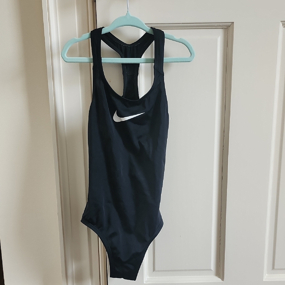 DONATED - Girl's Nike black swimsuit